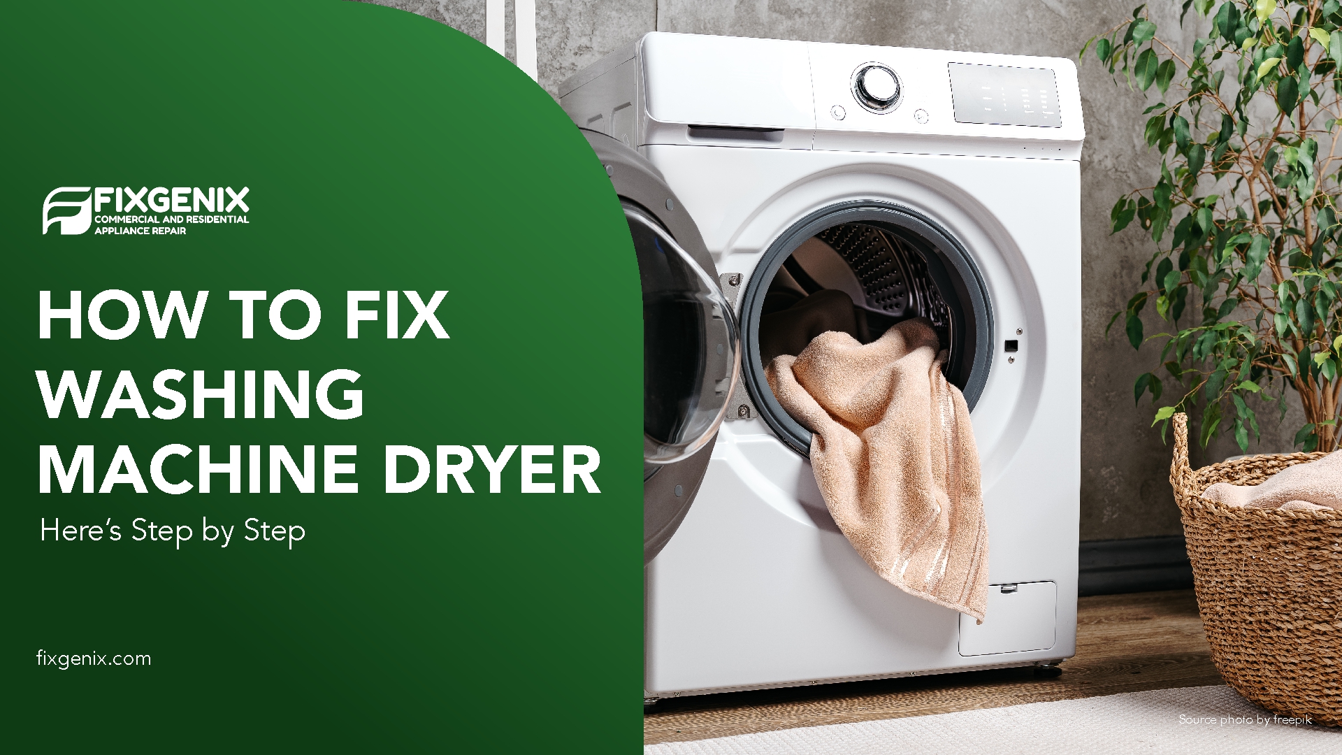 Fix Washing Machine Dryer