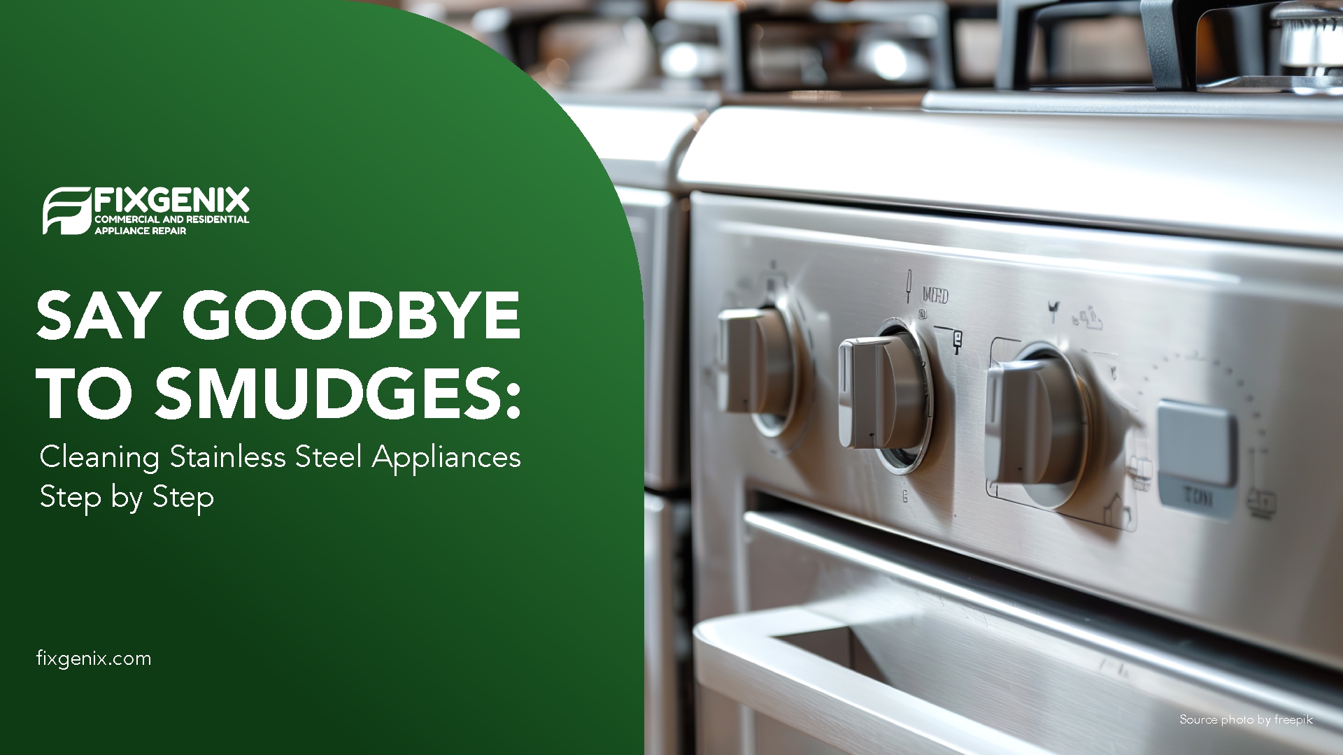 How to Clean Stainless Steel Appliances