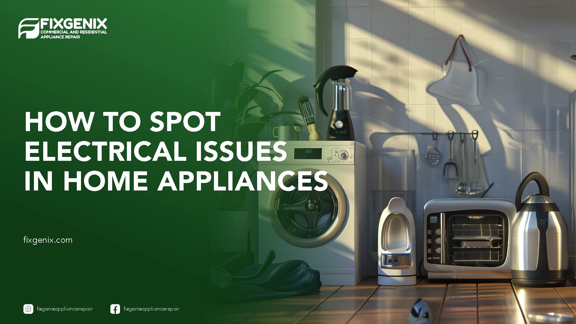 Spot Electrical Issues in Appliances