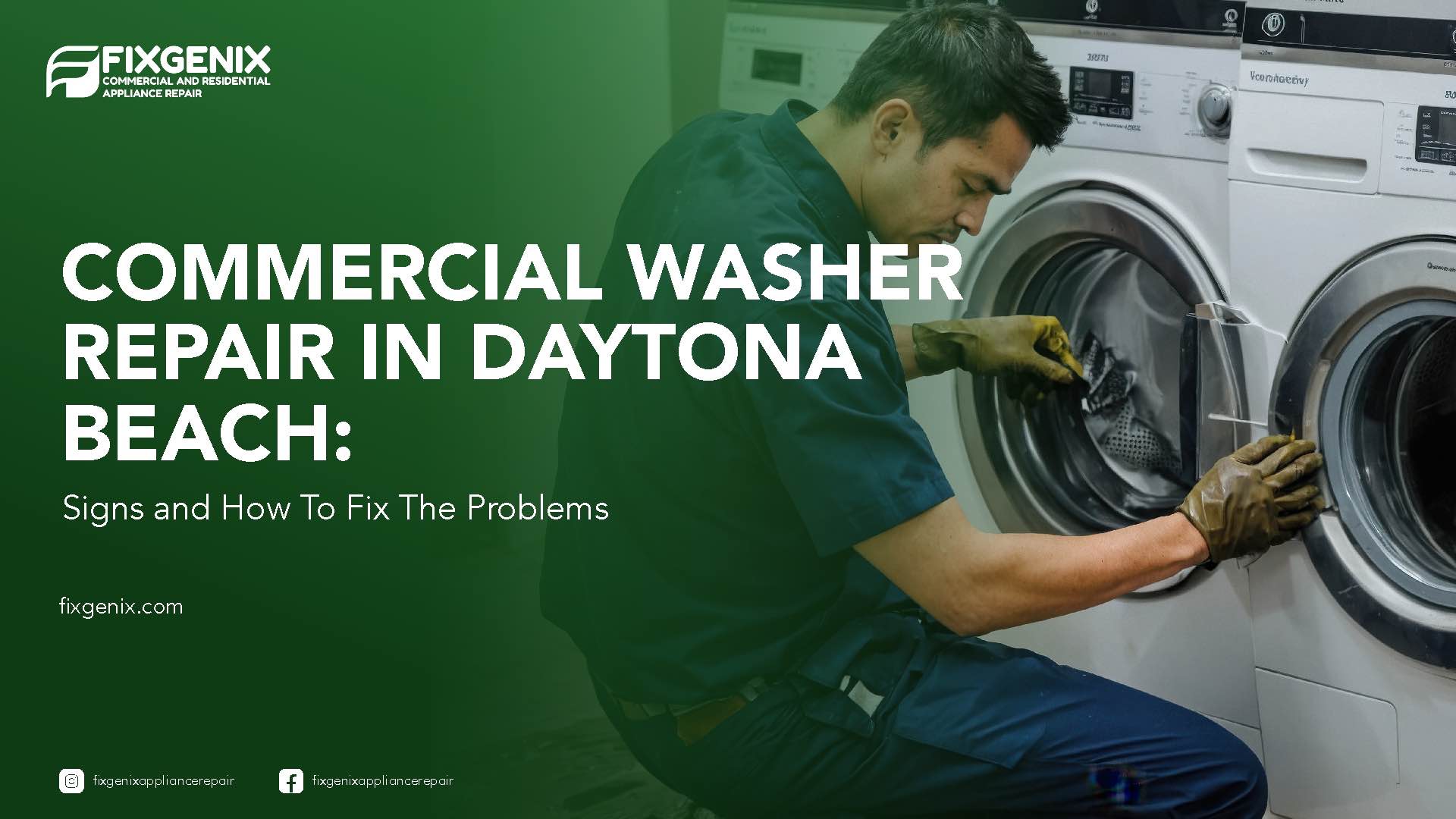 Commercial washer repair in daytona beach