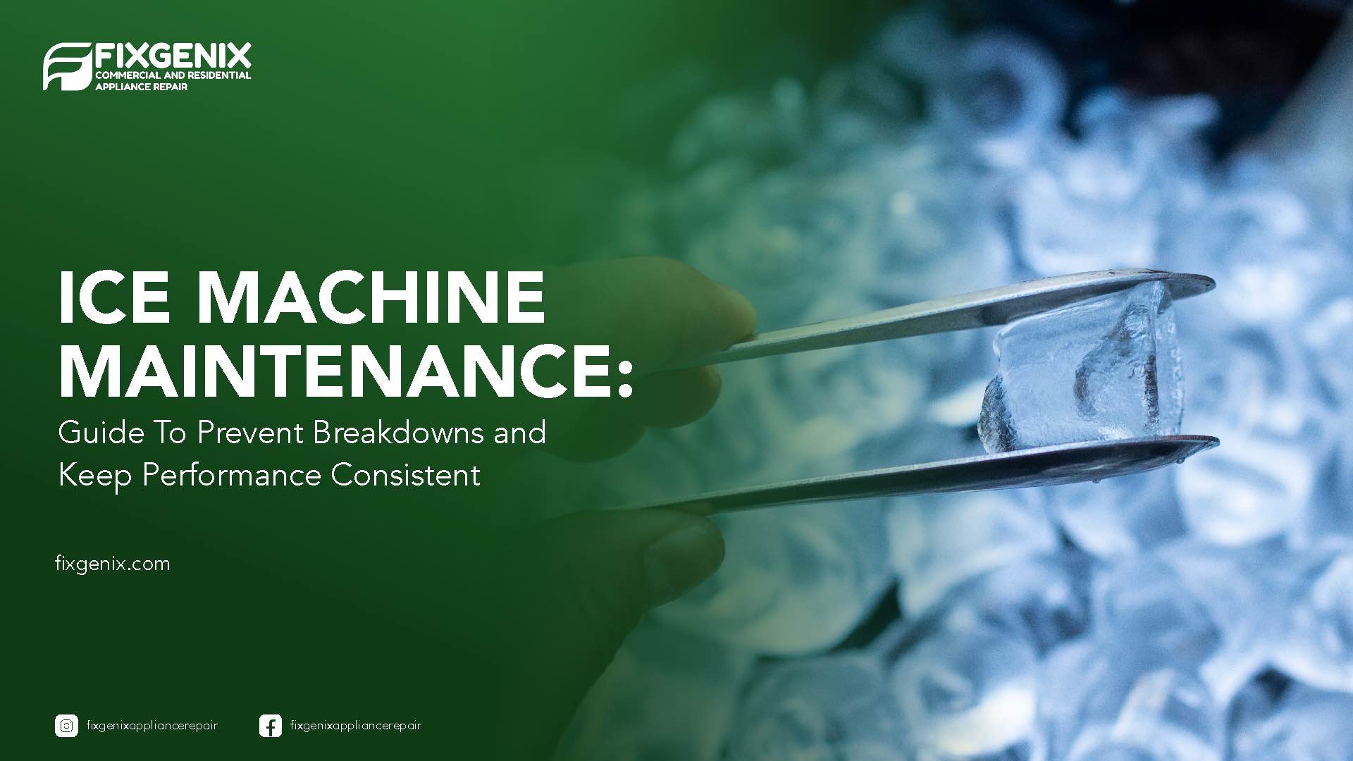 Ice Machine Maintenance