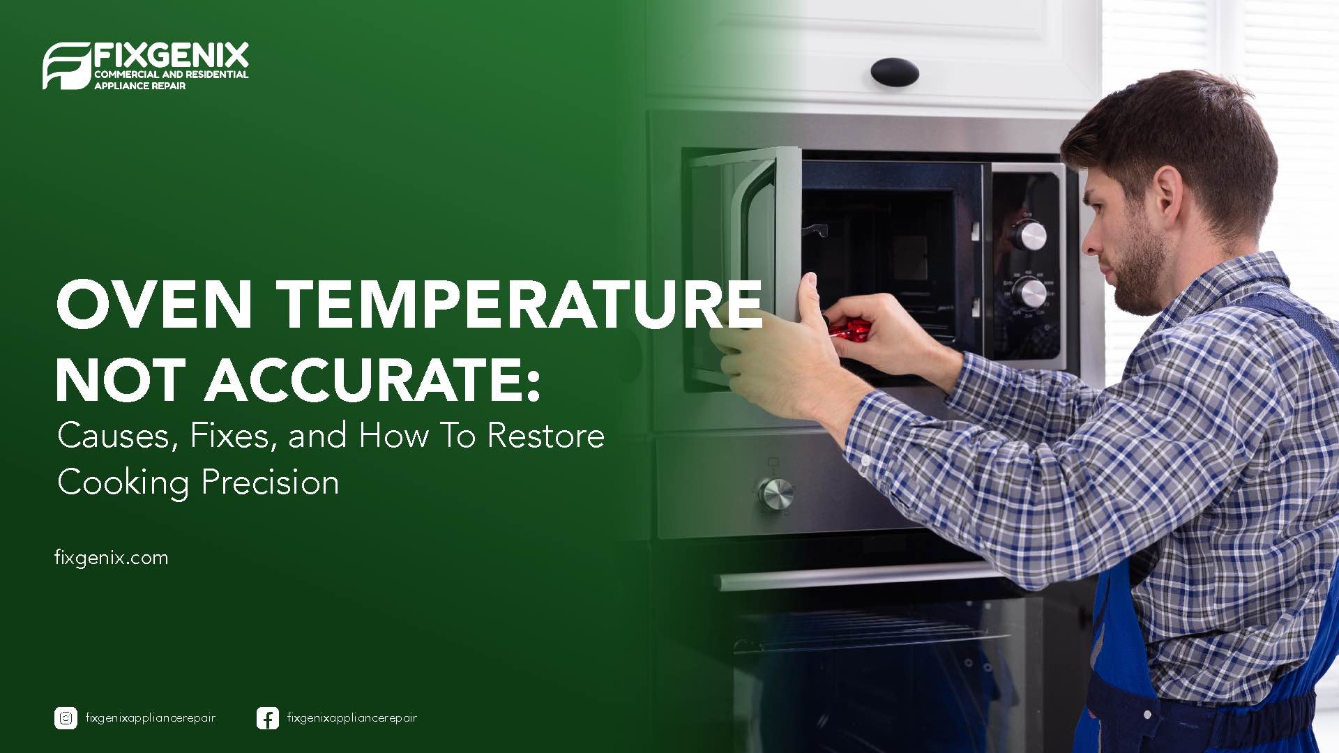 Oven Temperature Not Accurate