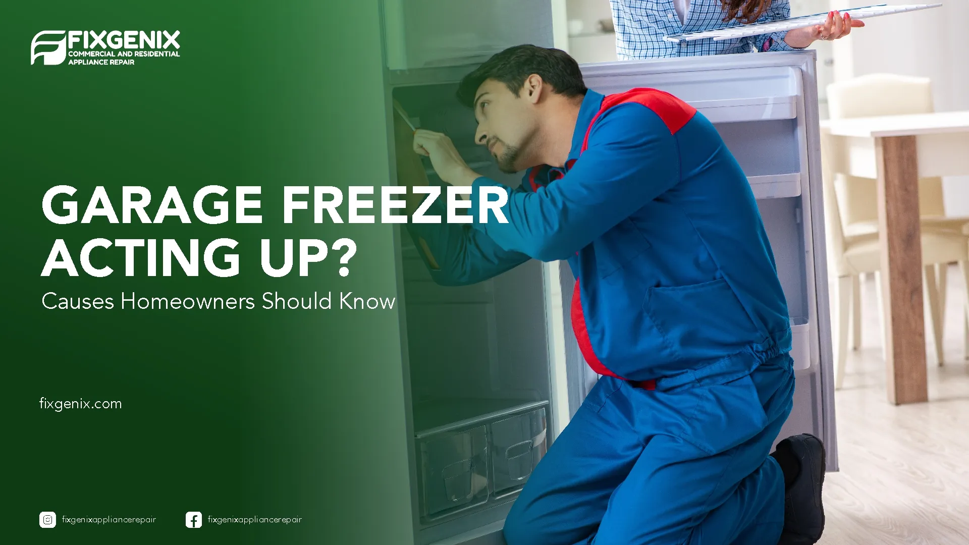 Garage Freezer Not Working Properly