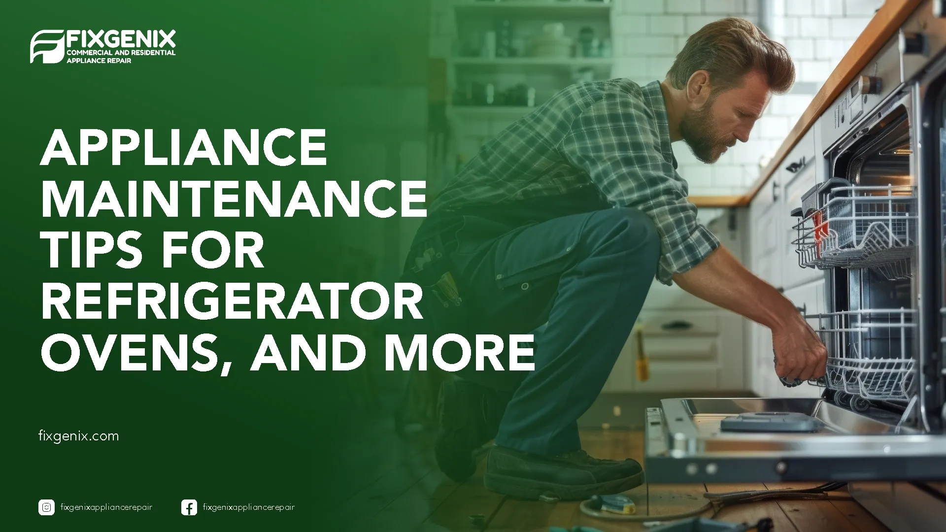 Kitchen Appliance Maintenance Checklist