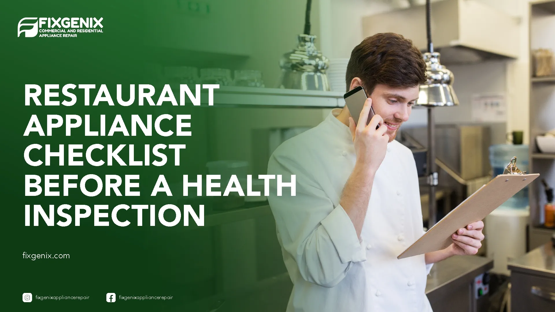 Restaurant Health Inspection Appliance Tips
