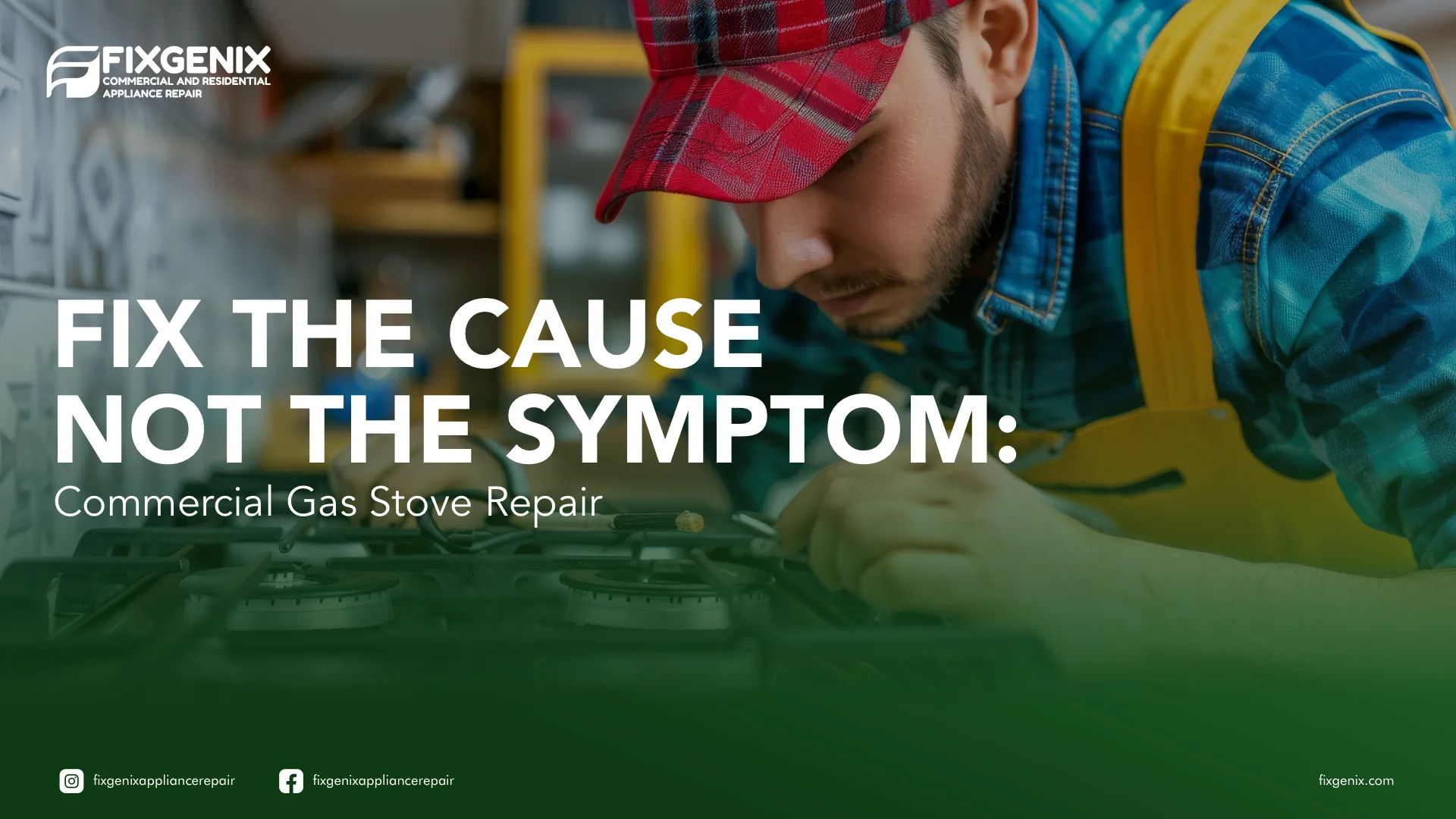 Commercial Gas Stove Repair
