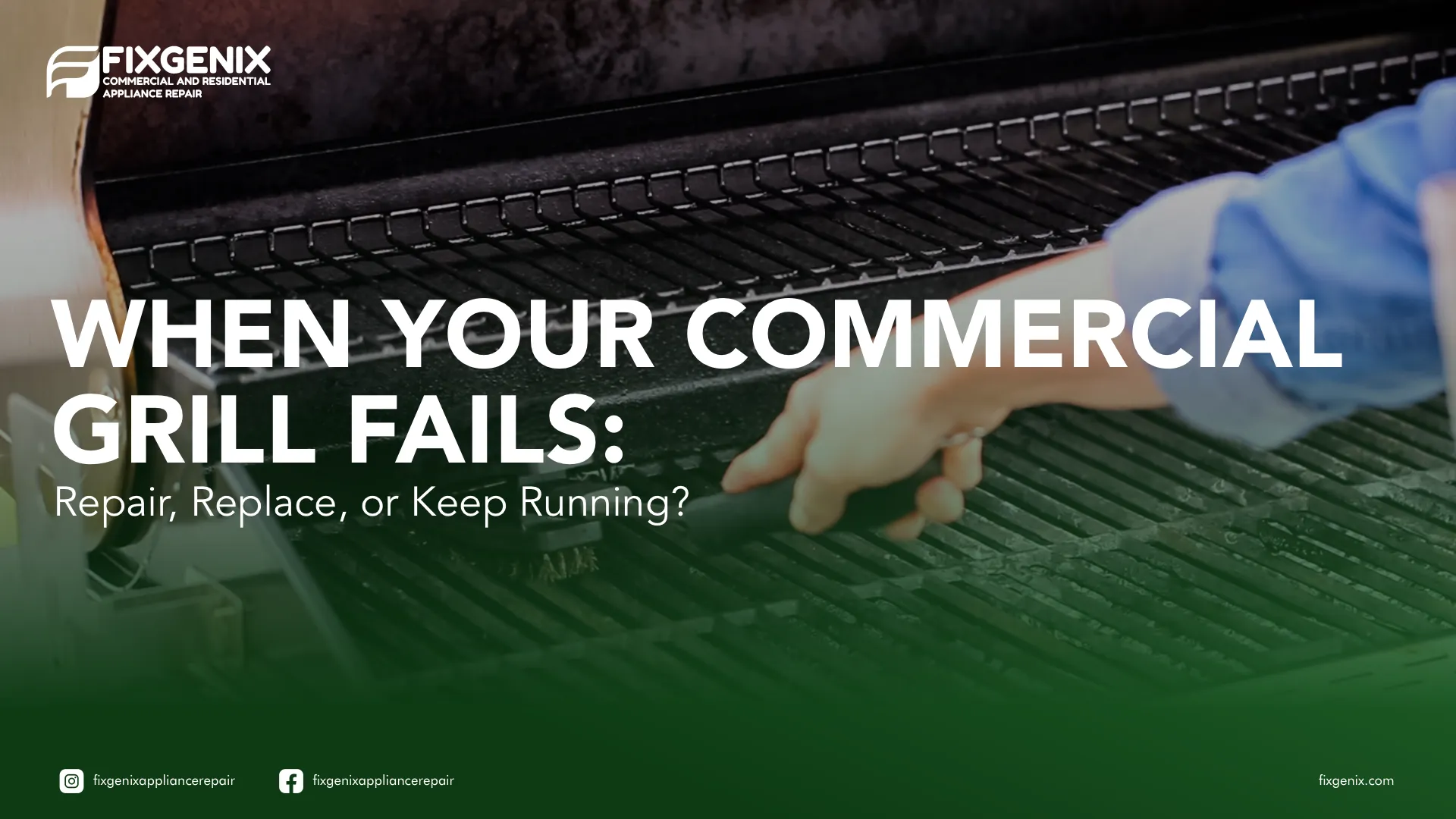 Commercial Grill Repair