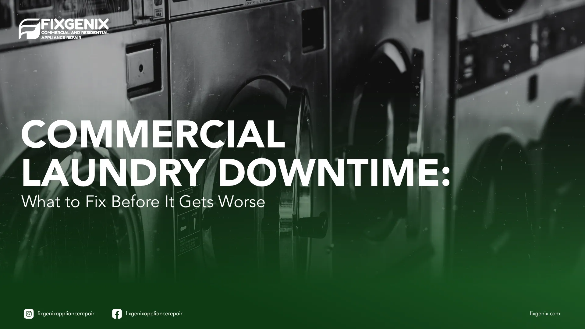 Laundry Equipment Repair
